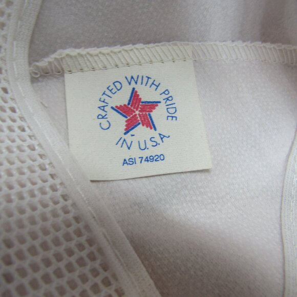First Macon Bank & Trust Graphic Logo Men White Wide Brim Adj Strap Back Cap Hat - Picture 9 of 9